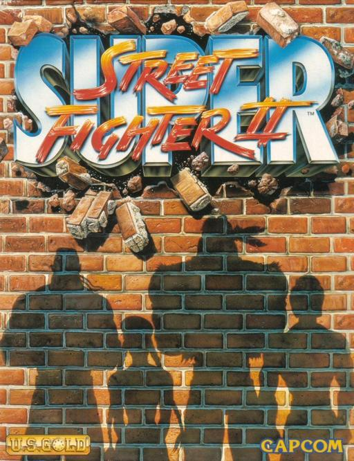 Super Street Fighter II box art for Amiga